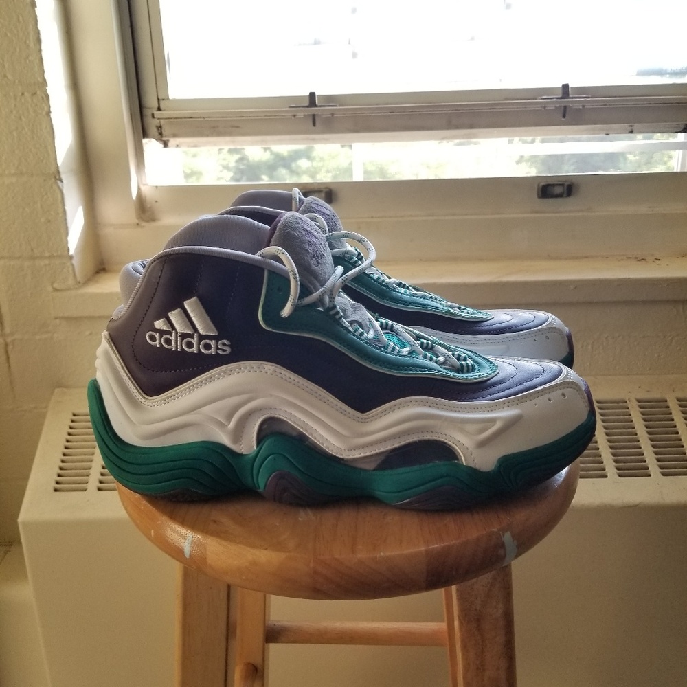 Adidas Crazy 2 KB8 EQT Turquoise Purple White Grey